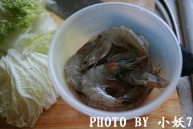 白菜炒虾的做法和步骤第3张图