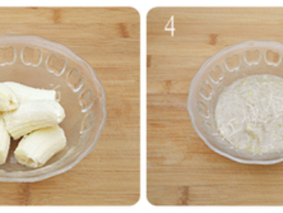 健康火花香蕉蟹棒卷的做法和步骤(图2)