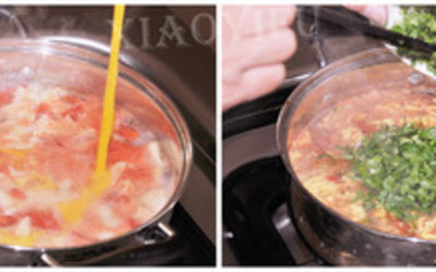 番茄酸辣面片儿汤的做法和步骤第7张图