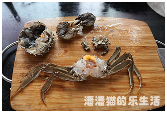 厨艺示范:【秋蟹焗鸡球】的做法和步骤(图11)