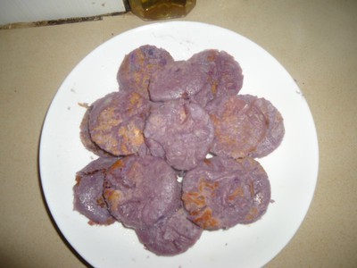 紫薯煎饼