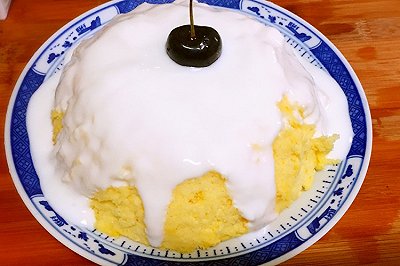 微波炉版水果蛋糕