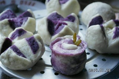紫薯小包