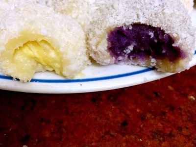紫薯，榴莲糯米滋