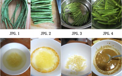 两种凉拌豇豆的做法和步骤第3张图