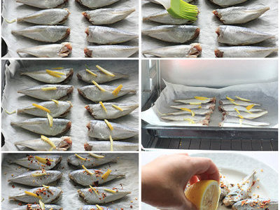 迷迭香烤沙丁鱼的做法和步骤(图1)
