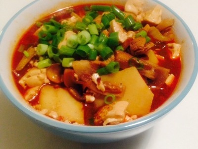 嫩豆腐猪肉汤